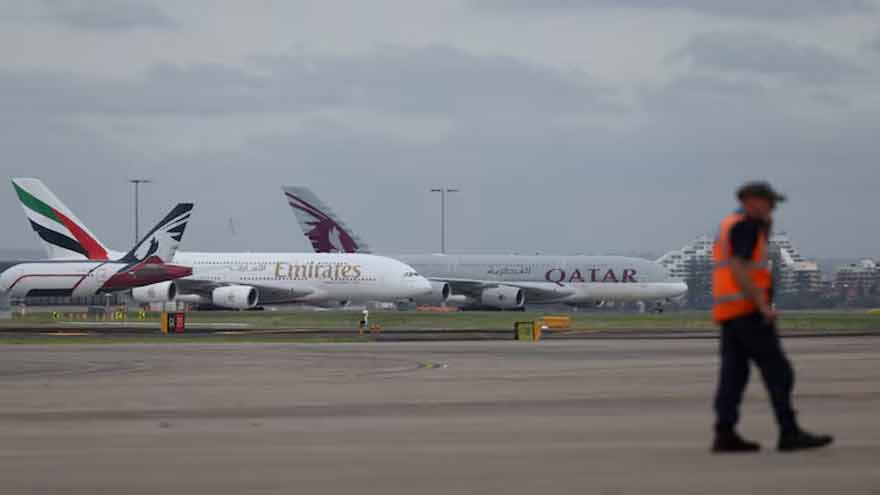 Gulf airlines' fragile recovery stalled by Iranian drone strikes