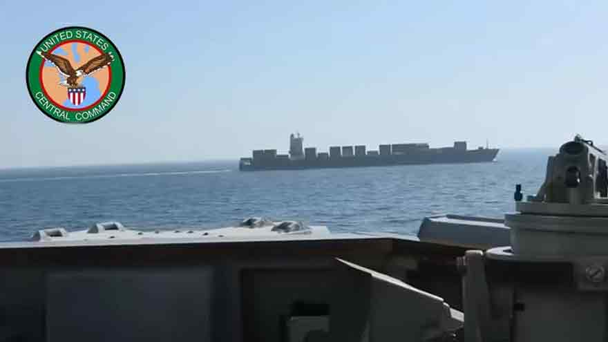 US forces redirect 57 commercial vessels amid blockade against Iran