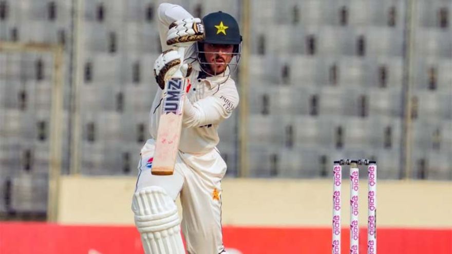 Pakistan reach 179-1 after Abbas' five-for bowls out Bangladesh for 413