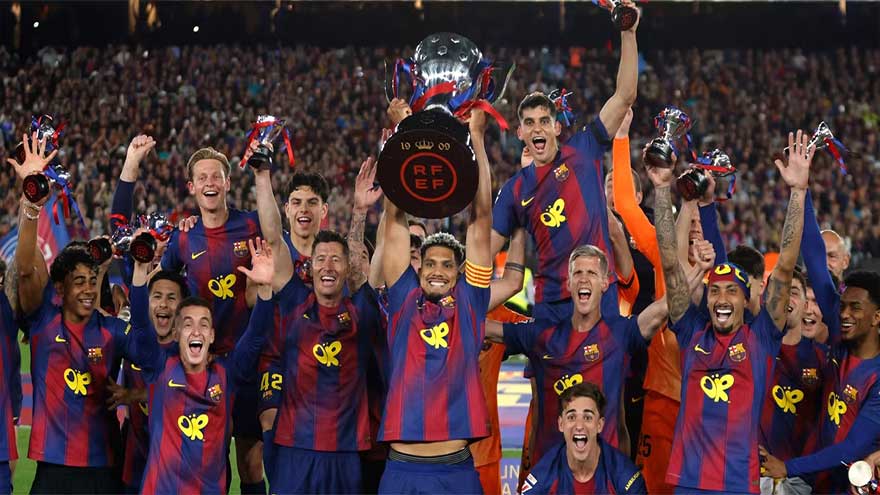 Barca claim La Liga title with Clasico win over Real Madrid